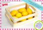 Preview: Zitronen in der handgefertigten Holzkiste